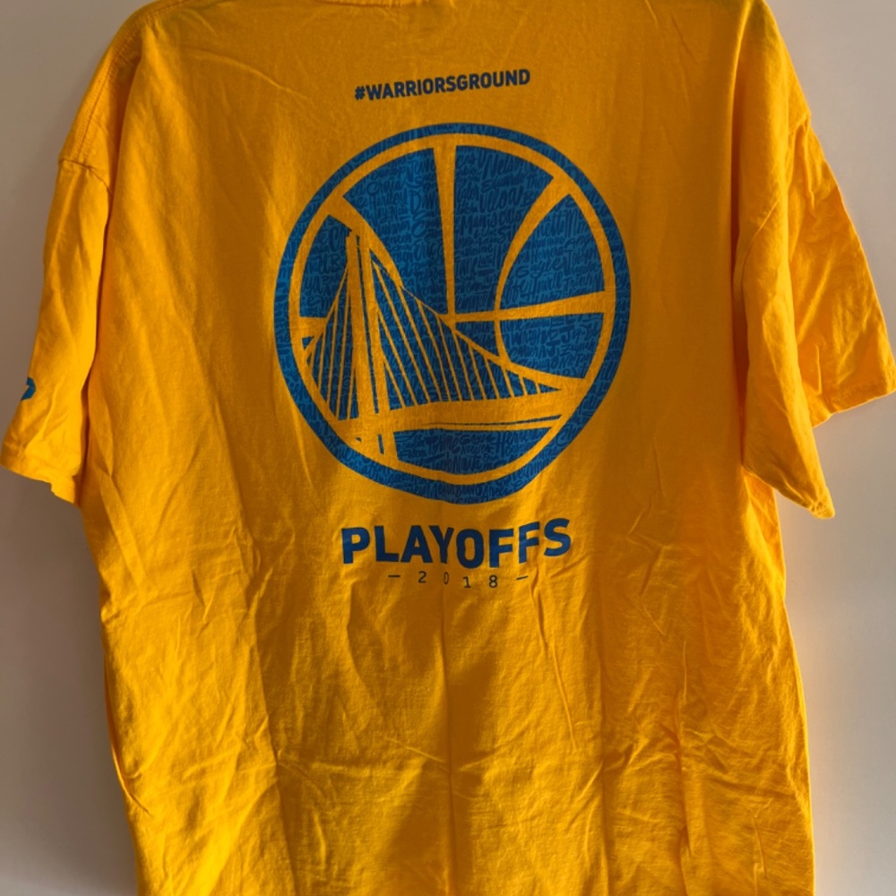 Golden State Warriors- 2018 Playoffs Strength in Numbers Tee- Adult size XL - Picture 5 of 9